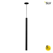 Lampy sufitowe - SLV SPOTLINE HELIA 60 wisząca LED 3000K okrągła czarna 7.5W 158400 - miniaturka - grafika 1