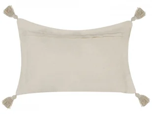 2 bawełniane poduszki dekoracyjne w zygzaki 40 x 60 cm beżowa CERINTHE - Poduszki dekoracyjne - miniaturka - grafika 5