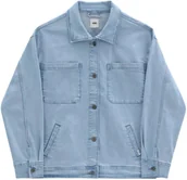 Kurtki damskie - Vans kurtka damska LEILA DENIM JACKET Water Wash - miniaturka - grafika 1