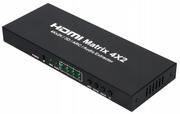 Kable - Matrix Switch Splitter Matryca Hdmi 4X2 Ultrahd 4K - miniaturka - grafika 1