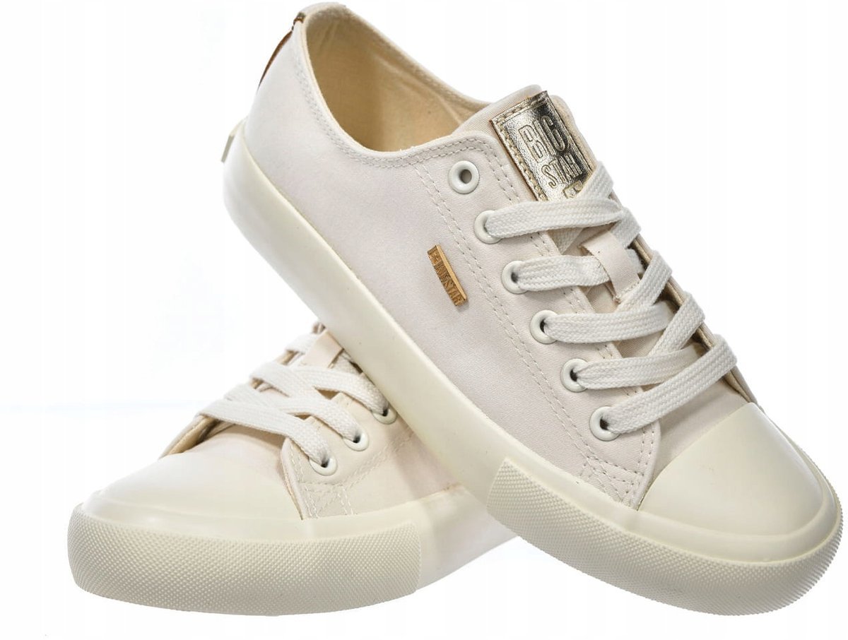 Damskie trampki Big Star tenisówki RR274768 beżowy 37