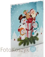 Albumy fotograficzne - Mini-Album bałwanki zestaw: 3 zdjęcia 13x18 - miniaturka - grafika 1