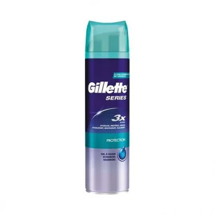 Gillette Series Gel Protection M) żel do golenia 200ml - Kosmetyki do golenia - miniaturka - grafika 2