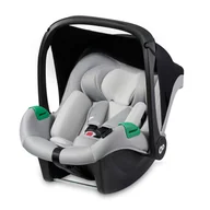 Foteliki samochodowe - Fotelik samochodowy nosidełko MINK PRO i-Size 40-75 cm 0-13 kg Kinderkraft Szary - miniaturka - grafika 1