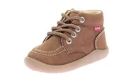 Botki damskie - Kickers Unisex Chłopiec Kinder FREEZO Botki, 19 EU, Wielbłąd, 19 EU - miniaturka - grafika 1