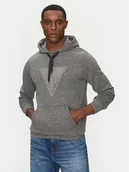 Bluzy męskie - Guess Bluza M5RQ07 KCLK2 Szary Regular Fit - miniaturka - grafika 1