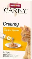 Mokra karma dla kotów - ANIMONDA Carny Creamy z kurczakiem + tauryna 6x 15g - miniaturka - grafika 1