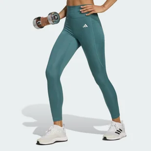 Legginsy 7/8 bez szwu z przodu Optime Essentials - Spodnie sportowe damskie - miniaturka - grafika 1