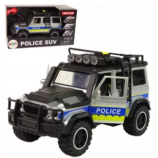 Policyjny SUV Radiowóz terenowy Policja skala 1:14 Jin Jia Toys - Samochody i pojazdy dla dzieci - miniaturka - grafika 1