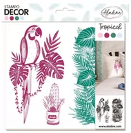 Scrapbooking - Stemple Dekor Tropikalne - miniaturka - grafika 1