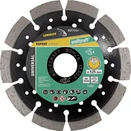 Tarcze do pił - Wolfcraft Tarcza diamentowa 125 do cięcia PRO Laser Universal, - miniaturka - grafika 1
