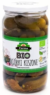 FARMA ŚWIĘTOKRZYSKA (przetwory owoc.-warz.,chleby OGÓRKI KISZONE BIO 700 g (400 g) - FARMA ŚWIĘTOKRZYSKA BP-5902537540989 - Warzywa w marynacie - miniaturka - grafika 1