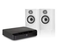 Zestawy stereo - Bluesound POWERNODE EDGE (czarny) + 607 S3 (biały) - miniaturka - grafika 1