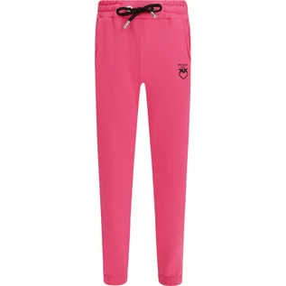 Spodnie sportowe damskie - Pinko UP Spodnie dresowe | Regular Fit - grafika 1