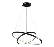 Lampy sufitowe - LED Żyrandol na lince LEA LED/35W/230V 4000K śr. 60 cm czarny - miniaturka - grafika 1