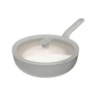 Patelnie - BergHOFF, Wok z pokrywą Balance Eco, szary, 28 cm - miniaturka - grafika 1