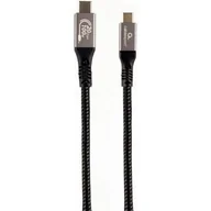 Kable USB - Kabel USB-C - USB-C CABLEXPERT USB 3.2 Gen. 2 100W 1.5 m Czarny - miniaturka - grafika 1