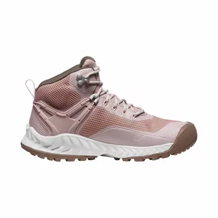Buty trekkingowe damskie KEEN NXIS EVO MID WP - Buty trekkingowe damskie - miniaturka - grafika 3