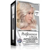 Farby do włosów i szampony koloryzujące - L’Oréal Preference 01 Platinum Ice - toner - miniaturka - grafika 1