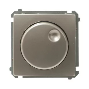 Kontakt Simon Ściemniacz obrotowy BASIC satyna - Wyłączniki światła i elektryczne - miniaturka - grafika 1