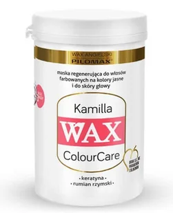 Pilomax Kamille Wax odżywcza Maseczka do włosów jasnych 480g - Maski do włosów - miniaturka - grafika 1