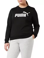 Swetry damskie - Puma Damski sweter ESS Logo Crew TR, czarny, XS 586786 - miniaturka - grafika 1