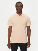 Koszulki męskie - Quiksilver Polo EQYKT04375 Pomarańczowy Regular Fit - miniaturka - grafika 1