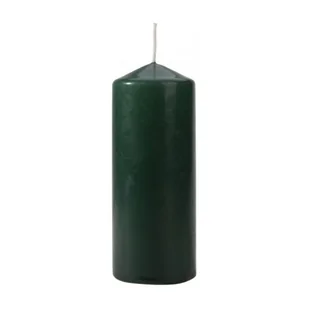 Świeca walec 60/150 a1 butelkowa zieleń Bispol - Świece - miniaturka - grafika 2