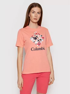 Columbia T-Shirt Bluebird Day 1934002 Pomarańczowy Relaxed Fit - Koszulki sportowe damskie - miniaturka - grafika 1