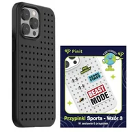 Etui i futerały do telefonów - Etui PINIT Dynamic do Apple iPhone 14 Pro Czarny + Pinit Sports Pin (Wzór 3) - miniaturka - grafika 1
