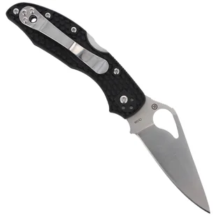 Nóż składany Spyderco Byrd Meadowlark 2 FRN Black, Plain (BY04PBK2) - Noże - miniaturka - grafika 3