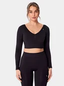 Koszulki sportowe damskie - Carpatree Koszulka sportowa "Eris" w kolorze czarnym - miniaturka - grafika 1