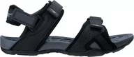Sandały męskie - Hi-Tec Sandały męskie Lucise Black r. 42 - miniaturka - grafika 1