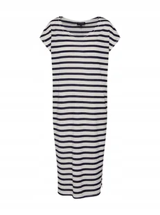 SELECTED FEMME SUKIENKA W PASKI PROSTA CASUAL Z LNEM M JSK - Sukienki - miniaturka - grafika 1