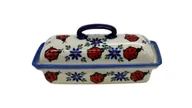 Pozostałe akcesoria kuchenne - Ceramiczna maselniczka USA Ceramika Bolesławiec - miniaturka - grafika 1