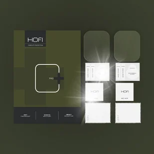 OCHRONNE SZKŁO HARTOWANE HOFI SZKIEŁKO 9H DO XIAOMI REDMI WATCH 5 LITE - Akcesoria do smartwatchy - miniaturka - grafika 1