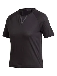Adidas Koszulka sportowa "Karlie Kloss Aeroready®" w kolorze czarnym - Koszulki sportowe damskie - miniaturka - grafika 1