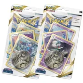 Czasopisma - Karty Pokemon TCG: 12.0 Sword and Shield Silver Tempest Premium Checklane Blister - miniaturka - grafika 1