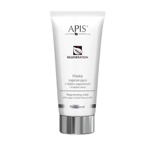 Apis Professional Regeneration regenerująca maska z olejem arganowym i masłem shea 200ml - Maseczki do twarzy - miniaturka - grafika 1