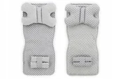 Akcesoria do wózków - Tutumi, Mata do wózka dwustronna 4w1, Dots, Grey/White - miniaturka - grafika 1