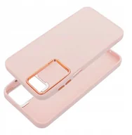 Etui i futerały do telefonów - Futerał FRAME do XIAOMI Redmi Note 14 4G GLOBAL - 164,84mm x 78,15mm x 8,16mm pudrowy róż - miniaturka - grafika 1