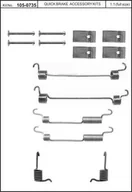 Układ hamulcowy - akcesoria - Sprężynki do szczęk hamulcowych QUICK BRAKE 105-0735 56407350 - miniaturka - grafika 1