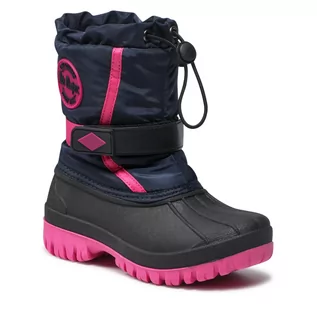 Buty dla dziewczynek - Śniegowce LEE COOPER - LCJ-21-44-0522K Fuchsia - grafika 1