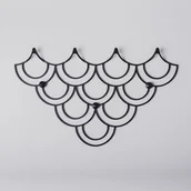 Wieszaki i stojaki - POLYHEDRA Wieszak Husk M White F.202354 - miniaturka - grafika 1