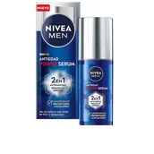 Serum do twarzy - NIVEA MEN LUMINOUS 360° POWER SERUM 2 w 1 Kremy przeciwzmarszczkowe 30 ml Męskie - miniaturka - grafika 1