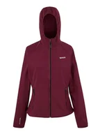 Kurtki i kamizelki sportowe damskie - Regatta Kurtka softshellowa "Arec III" w kolorze bordowym - miniaturka - grafika 1