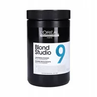 Farby do włosów i szampony koloryzujące - L'Oreal Blond Studio 9 Lightening Powder Rozjaśniacz do Włosów, 9 Tonów, 500gr - miniaturka - grafika 1