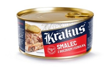 Smalec Z Boczkiem I Cebulką 300G Krakus