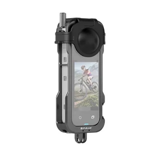 Metalowa obudowa ochronna z osłoną obiektywu PULUZ do Insta 360 X4 - Kamery cyfrowe - akcesoria - miniaturka - grafika 1