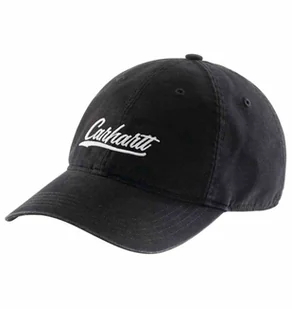 Czapka Carhartt Canvas Script Graphic Black - Czapki damskie - miniaturka - grafika 1